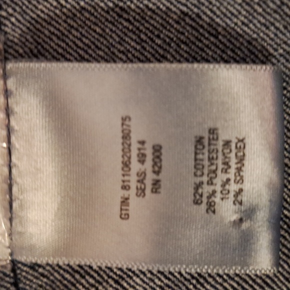 Nicki Minaj Fitted Denim Jean Jacket. Size XS - Picture 14 of 15